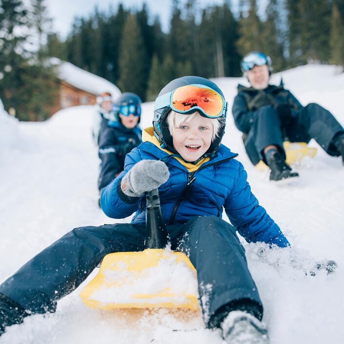 winter activities for children Lech Arlberg