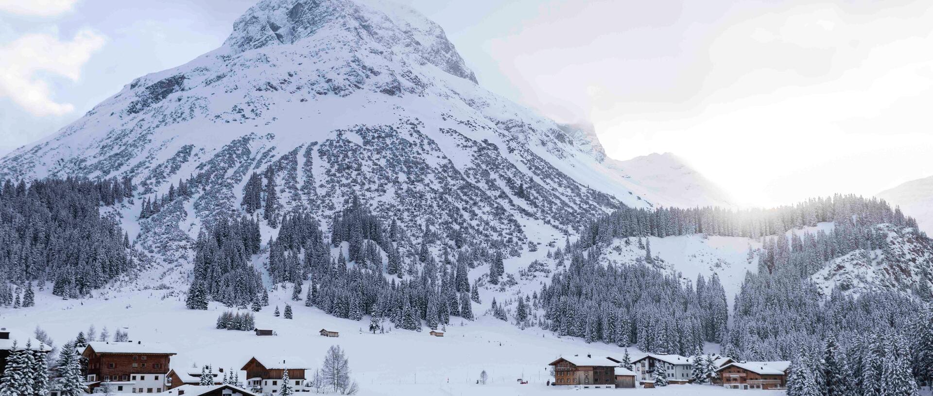Winterlandschaft Lech am Arlberg